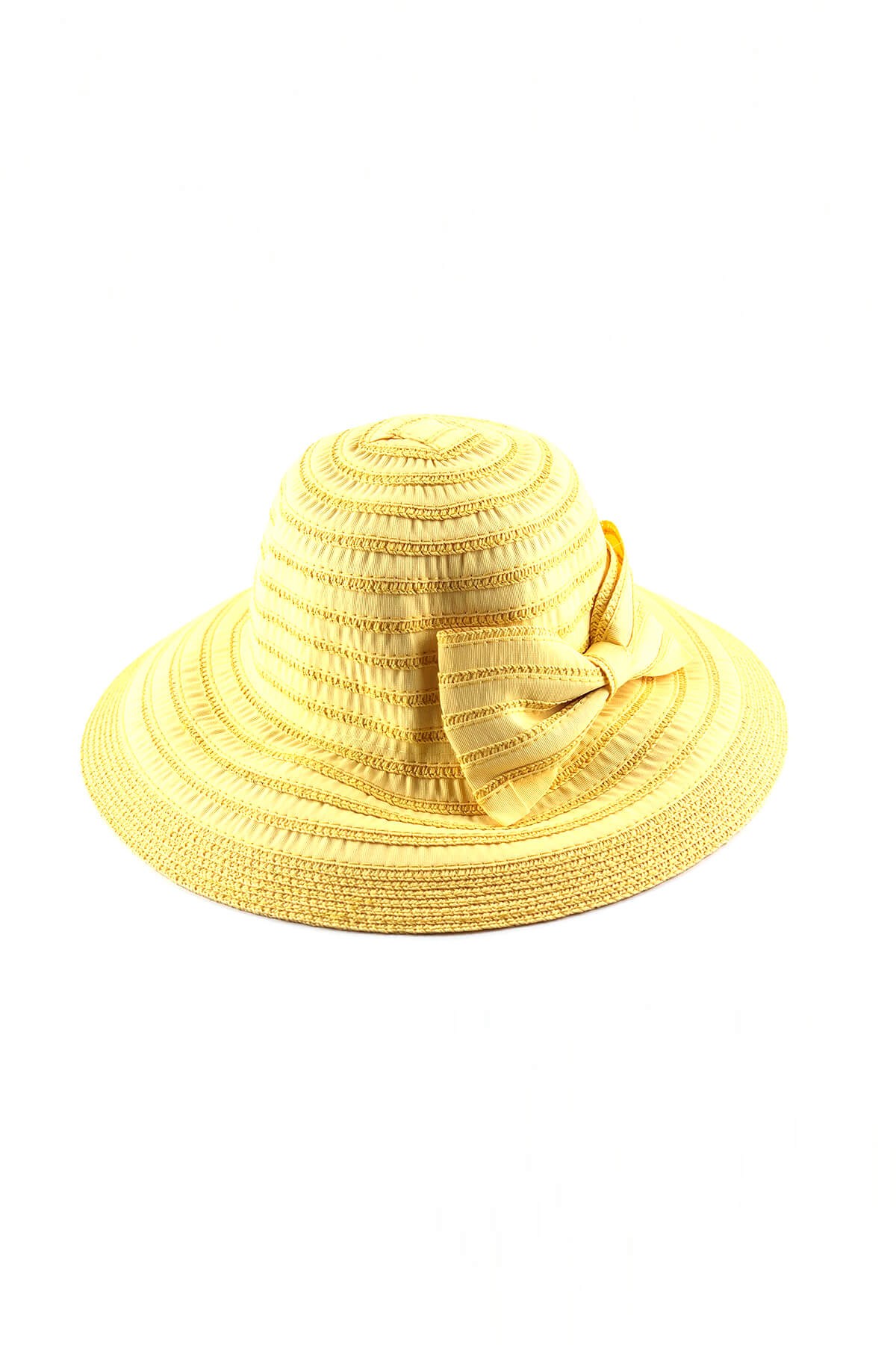 HaşemaHaşema Sarı Fiyonklu Şapka
